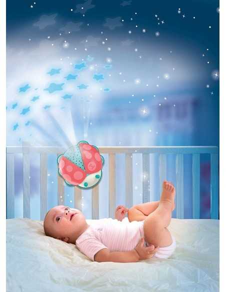 Clementoni Little Lady Bug Projector with Light and Stars