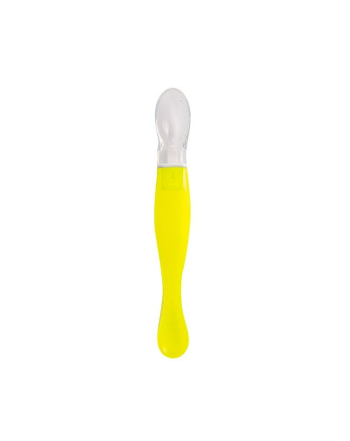 Nice Baby Silicone Spoon | Yellow