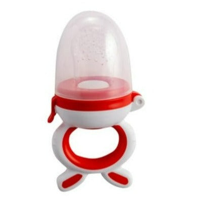 Bubbles Fruits Teether | Red