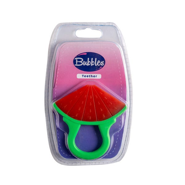 Bubbles Teether Watermelon | Red & Green