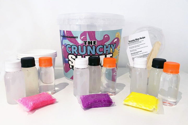 The Crunchy Slime Kit Bucket| 3 Colors