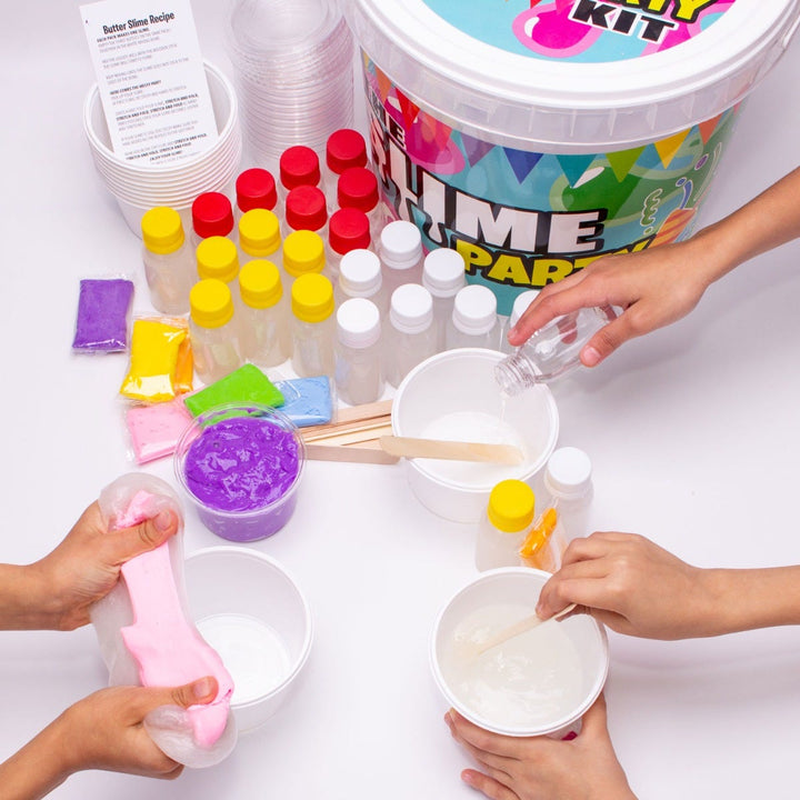 The Party Slime Kit Bucket| 10 Colors