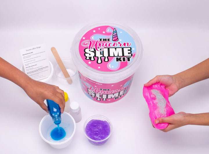 The Unicorn Slime Kit Bucket| 3 Colors