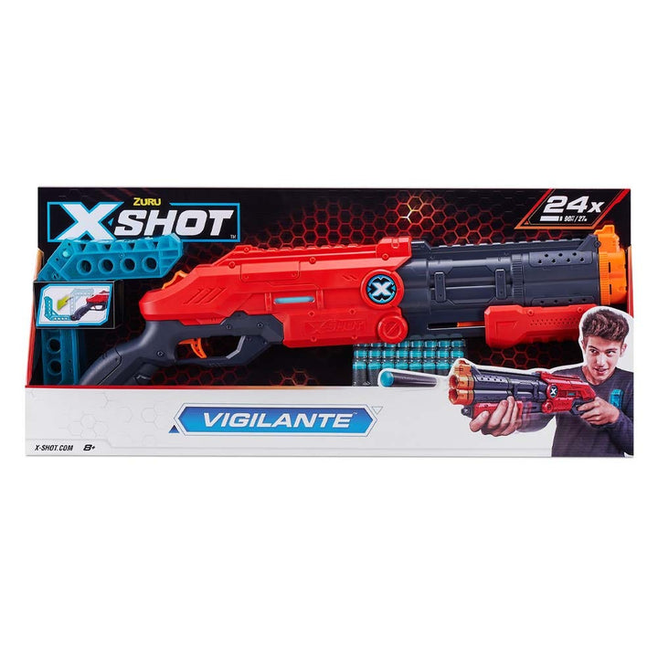 X-Shot Excel-Vigilante Blaster | 24 Darts