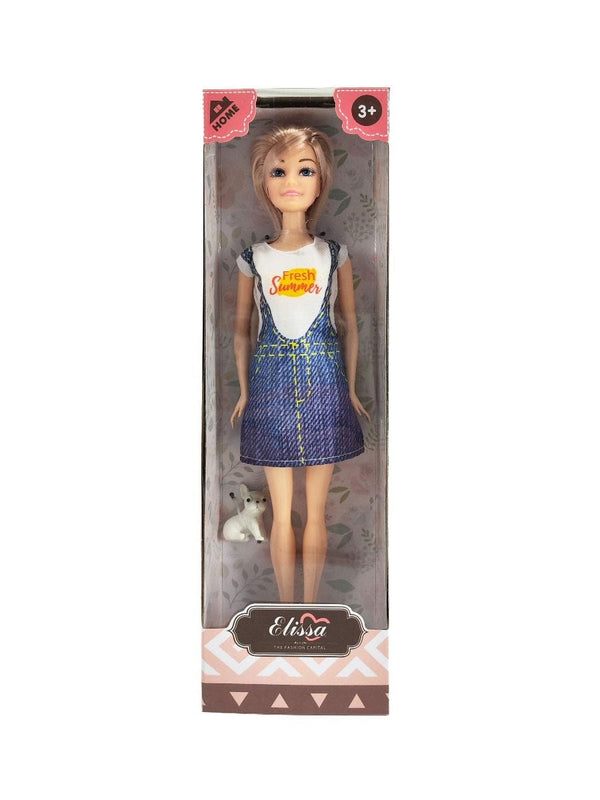 Elissa Basic Fashion Doll Home Style IV | 11.5 inches