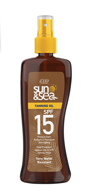 Eva Sun & Sea Tanning Oil Spray SPF 15 | 200 ml | 20% Off