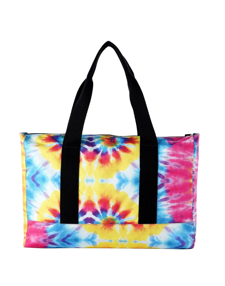 Cubs Turquoise Pineapple and Bright Women Double Faced Tote Bag