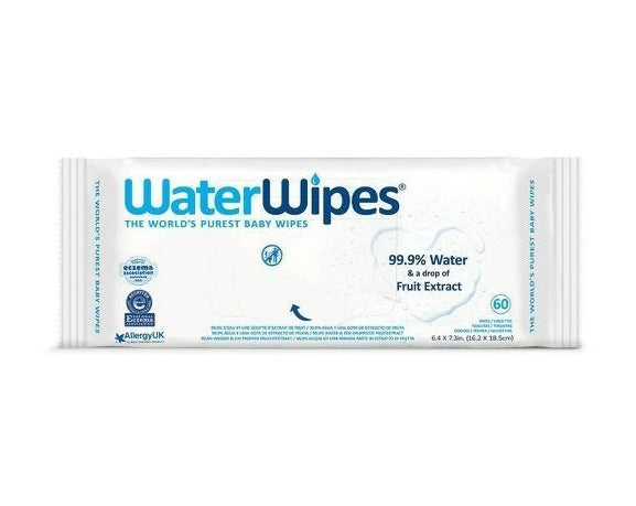 WaterWipes Sensitive Baby Wipes - 60 Wipes