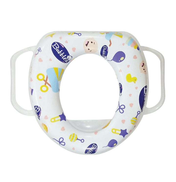 Bubbles Padded Baby Potty Seat With Hand