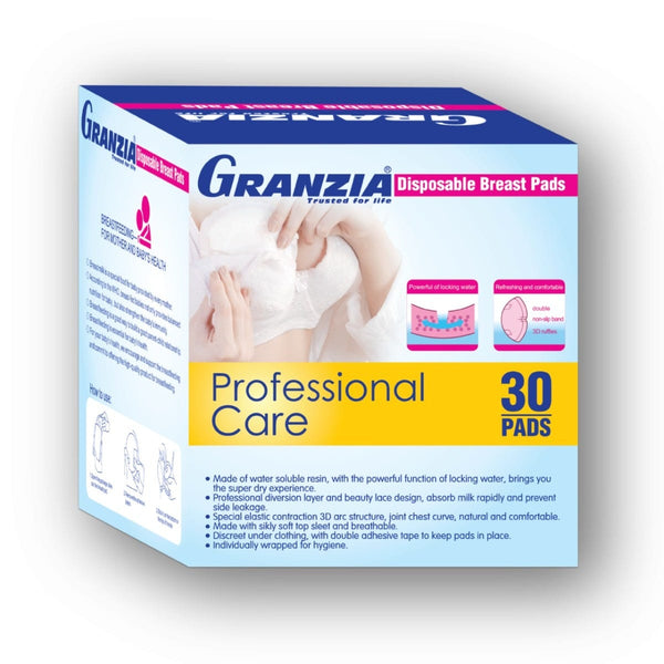 Granzia Disposable Breast Pads - 30 pads