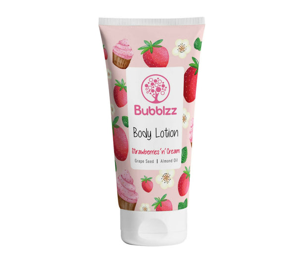 Bubblzz Strawberries N Cream Ultra Rich Body Lotion